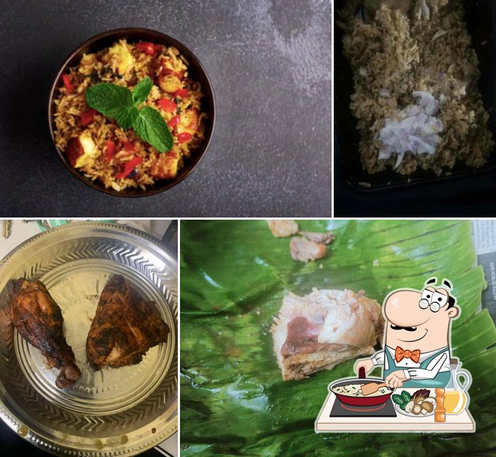 Fried rice at Bigstacks Bucket Biriyani