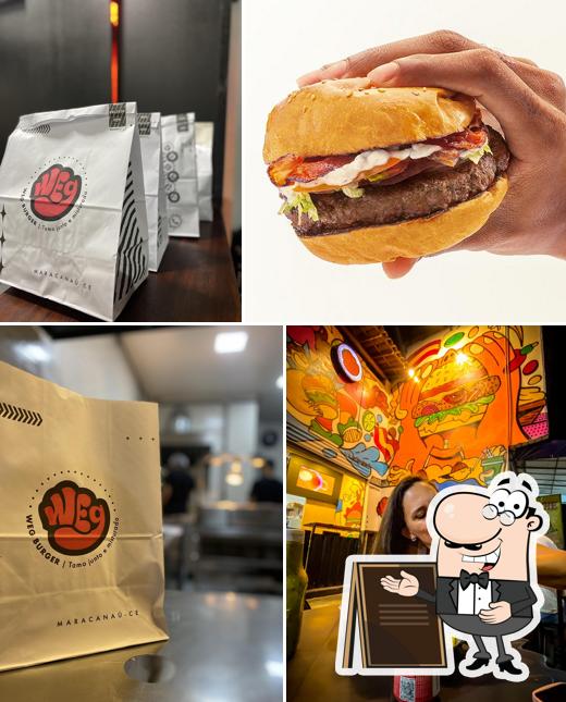 O exterior do WegBurger – Hambúrguer com carne de verdade