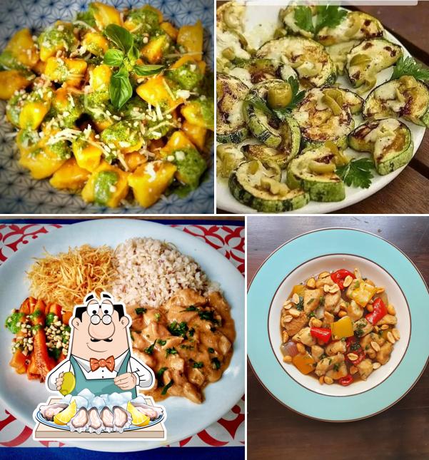 Ostras em Restaurante Orange