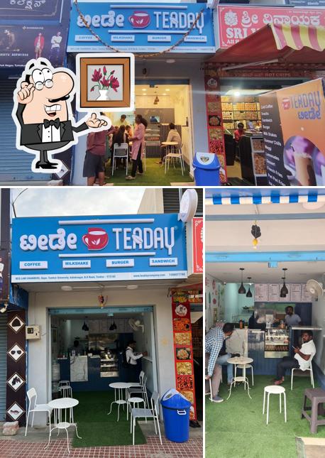 The interior of Tea Day