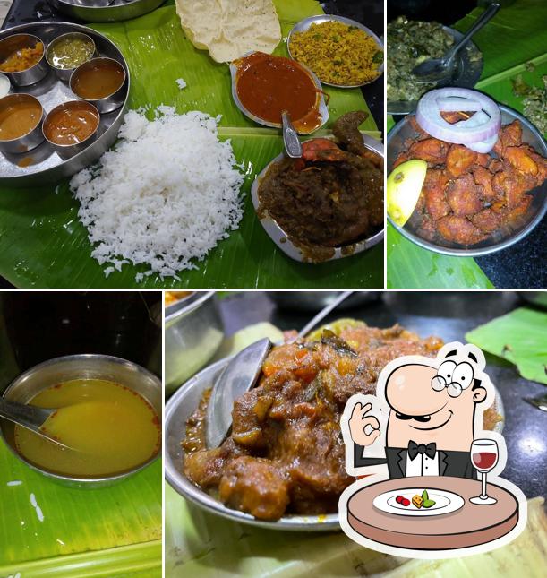 Food at Amma Chettinadu Restaurant