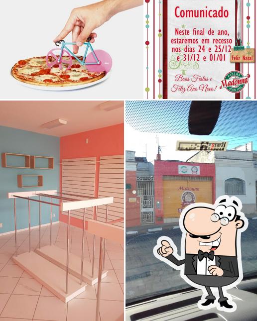 O exterior do Madonna Atibaia Pizzaria
