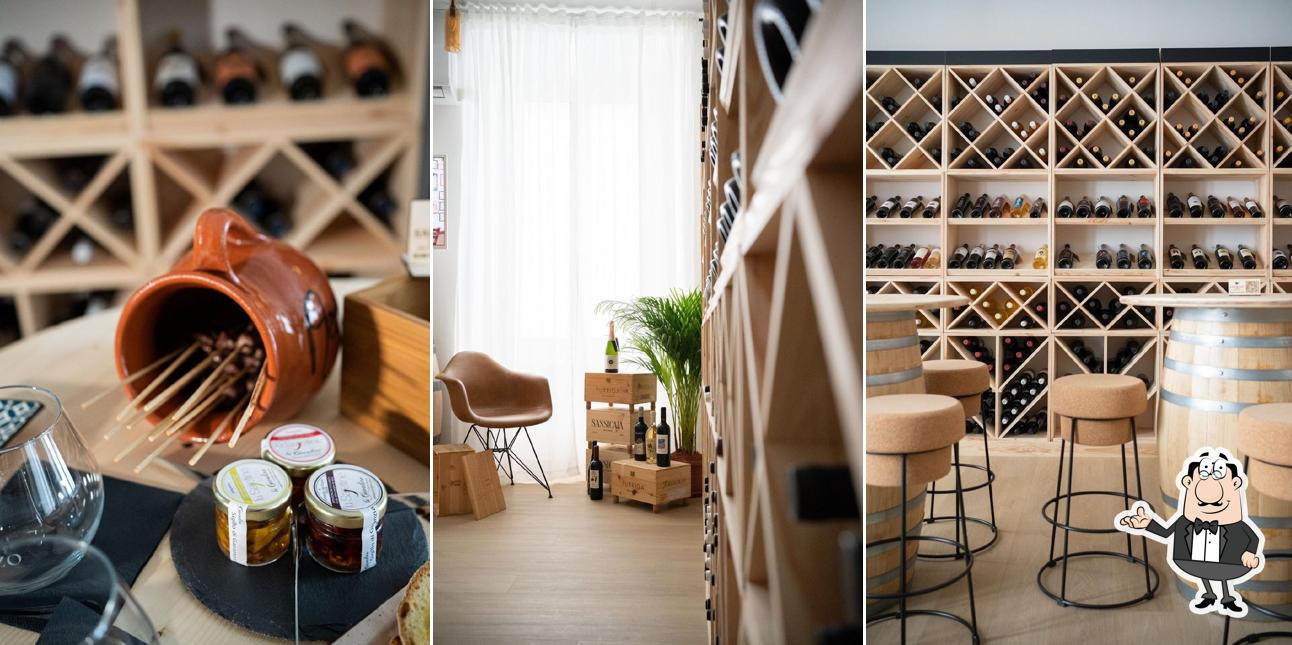 Gli interni di Sarduzzo Enoteca & Co