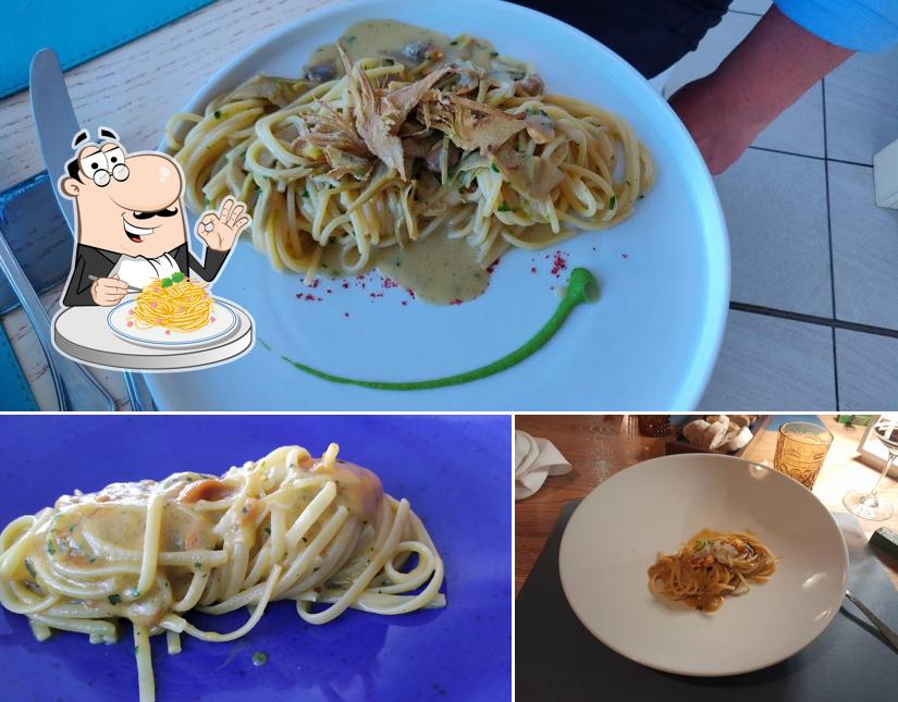 Spaghetti alla carbonara al Osteria Da Caliendo