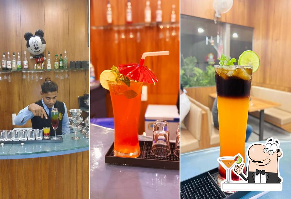 Enjoy a beverage with your meal