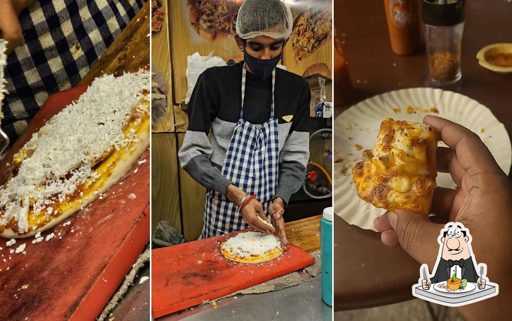 Food at Pizza on wheels