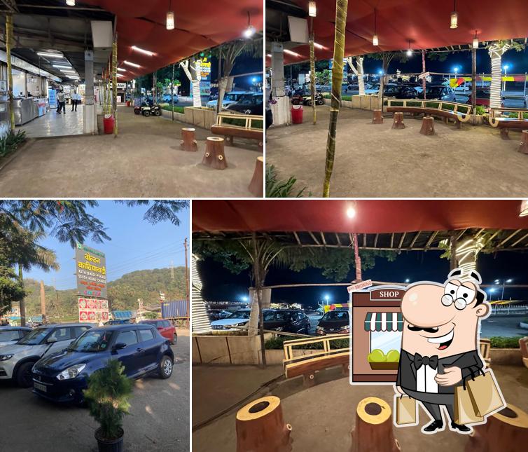 The exterior of Valten kathivadi dhaba