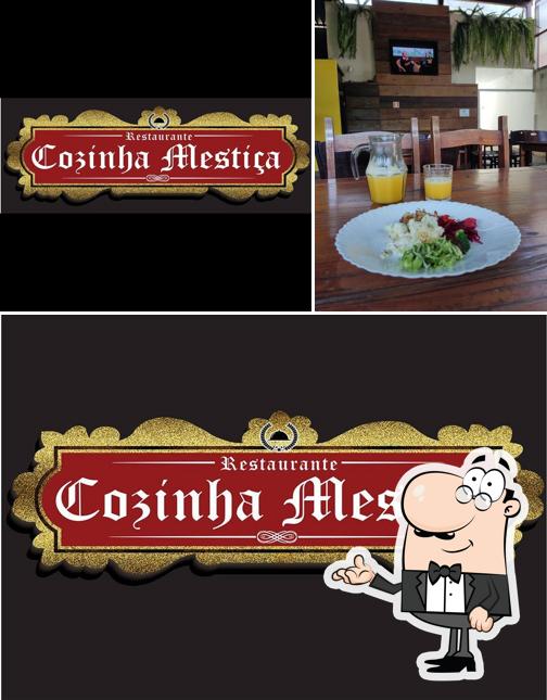 O interior do Restaurante Cozinha Mestiça