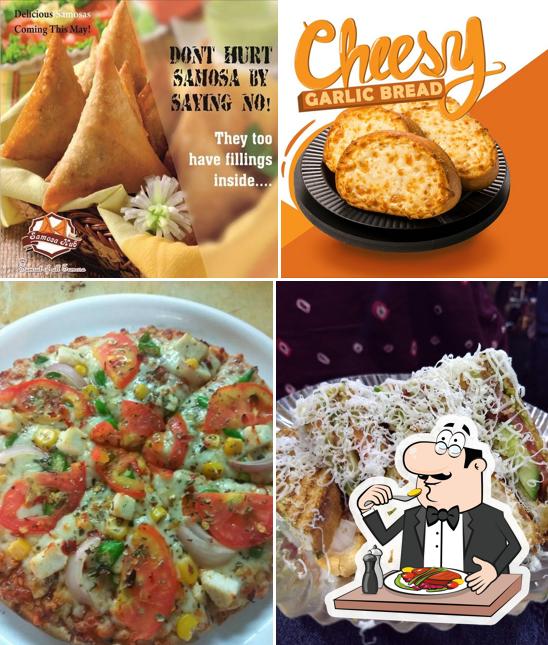 Food at Samosa Hub