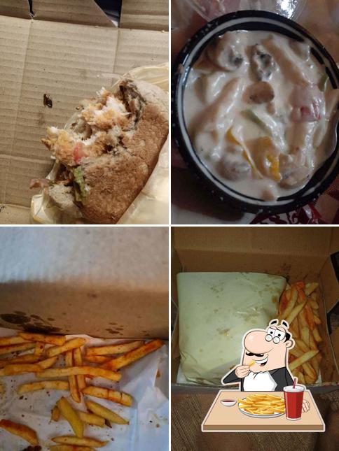 Try out French-fried potatoes at Hardyz Burger Mohali