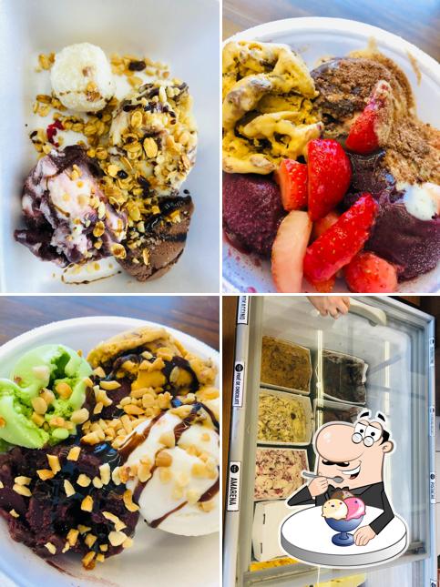 Desfrute de uma das sobremesas