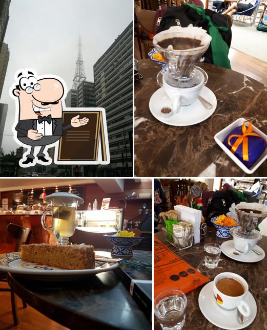 O exterior do Café Mestiço