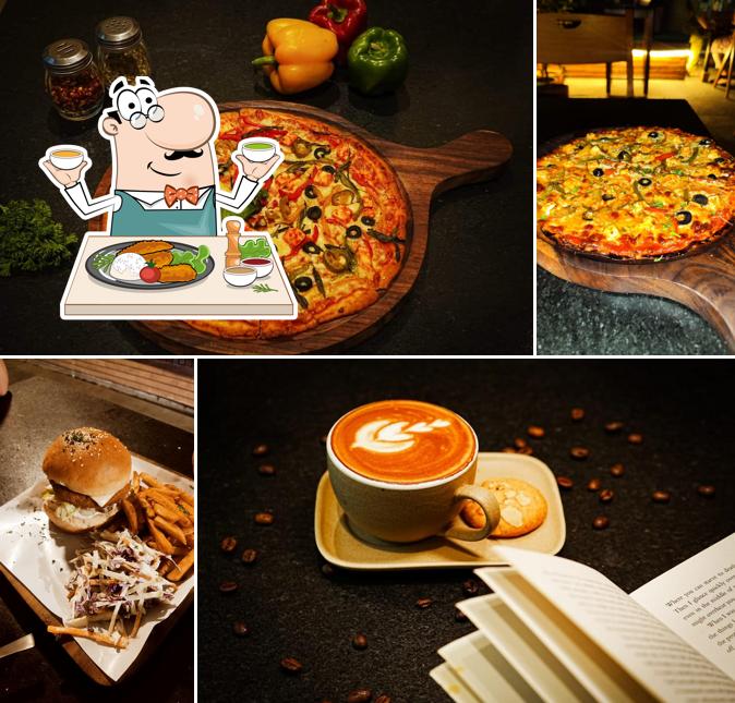 Pulled pork sandwich at MY.KA Cafe Mysore