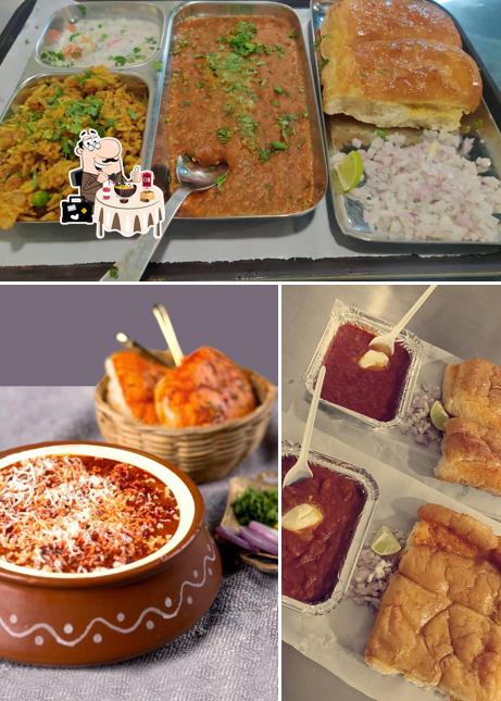 Food at Sarkar Pav Bhaji