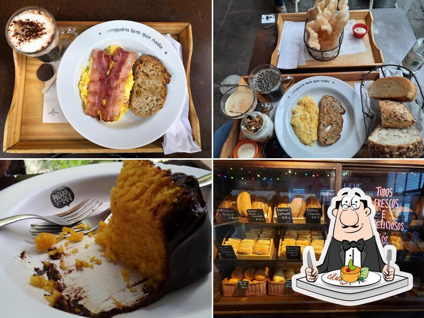 Platos en Padoca do Maní