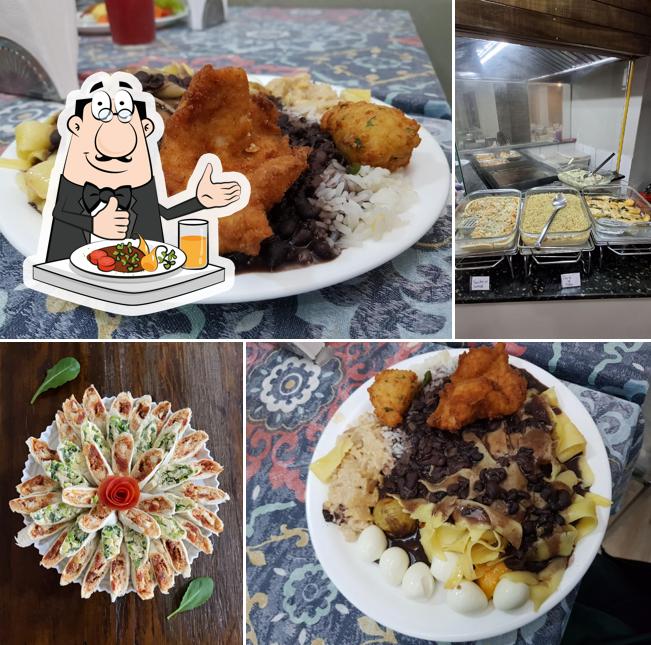 Comida em Via Natural Restaurante