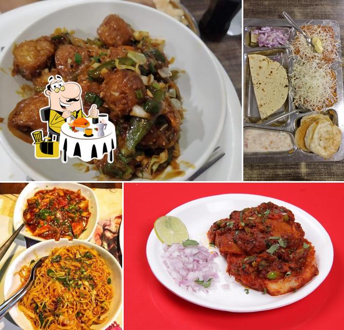 Meals at Nylon Pav Bhaji - Best Pavbhaji in Vadodara South Indian Chinese Pulav & Biryani