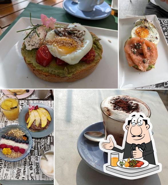 Crostino all'avocado al Agorà Cafè