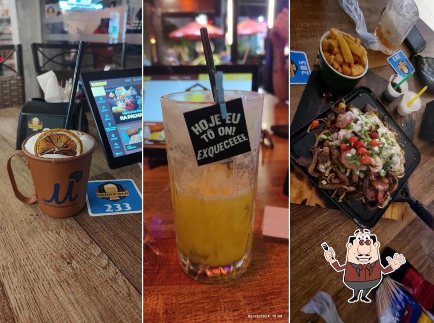 Comida em Vera's Bar