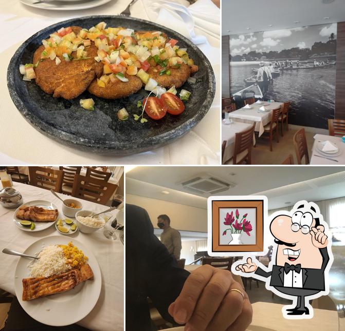 Veja imagens do interior do Amazônico Peixaria Regional