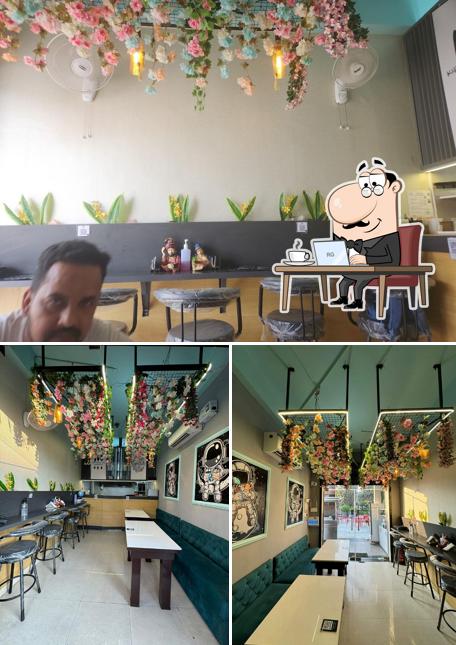 The interior of Honey Dew