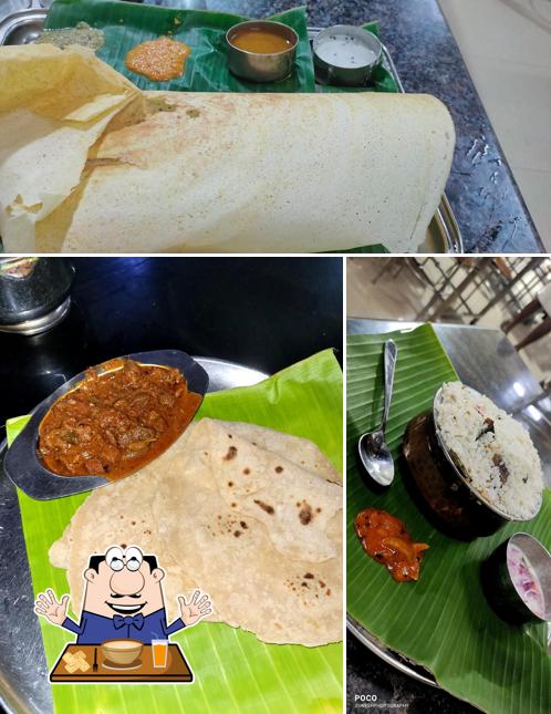 Meals at Hotel Saravana's