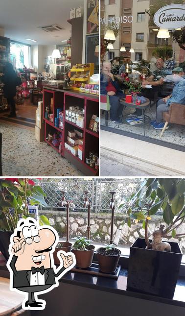 Gli interni di Coloniali Paradiso 1973