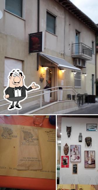 Dai un'occhiata agli interni di Pizzeria La Rocca