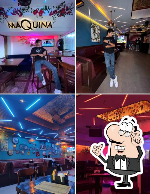 The interior of Sonido by Maquina