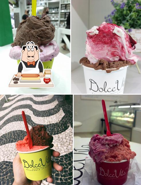 Experimente as opções doces