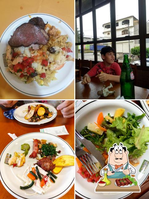 Pratos de carne são oferecidos no Sabor da Vila Restaurante