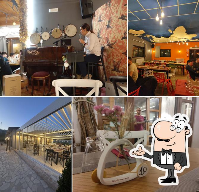 Gli interni di Inciampo Pizzeria - Bistrot