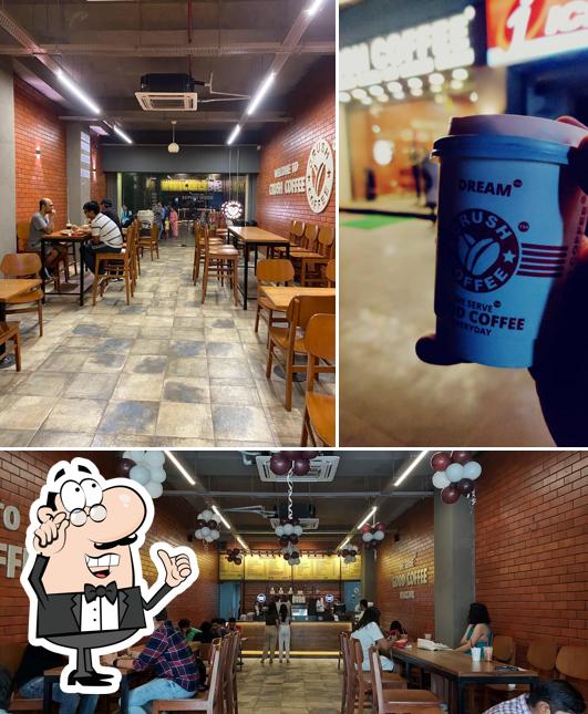 The image of Crush Coffee - Science City’s interior and beer