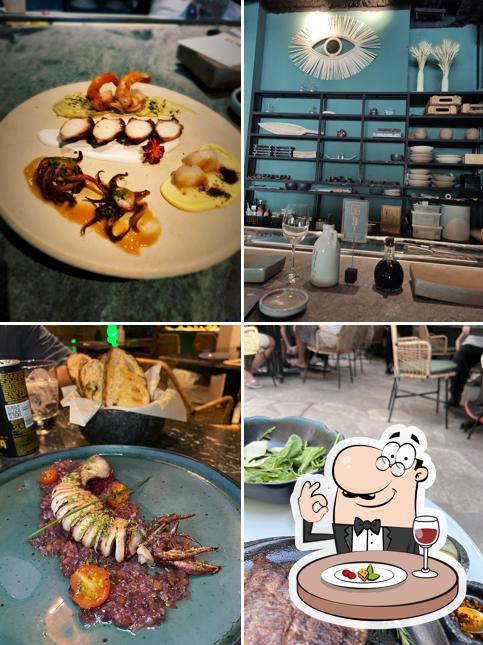 Platos en Bai 180º Terra.Fogo.Mar