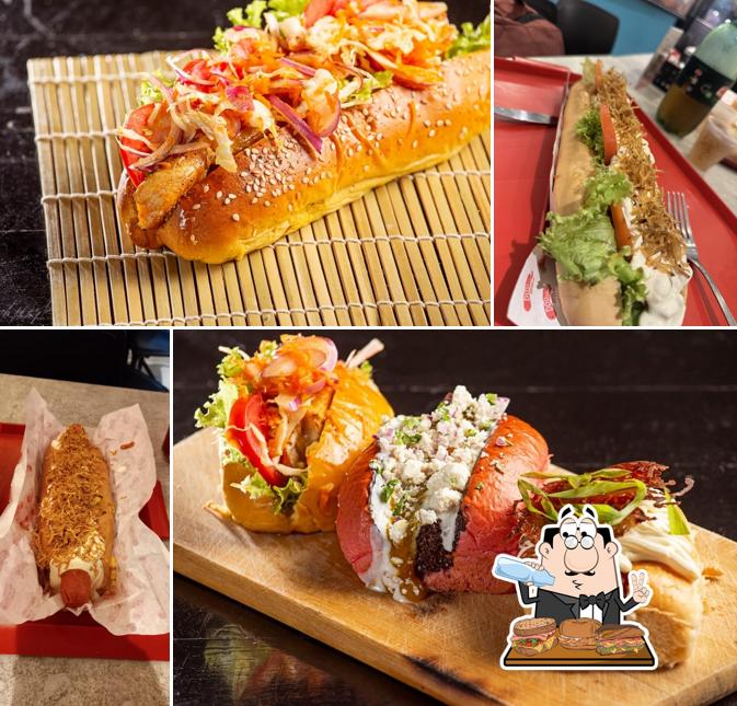 Rolos de lagosta em Dog on The Road - Ubaias