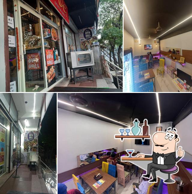 The interior of Oven n Grill