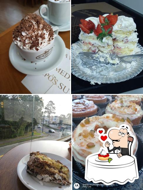 Não esqueça de pedir uma sobremesa no Rochelle Pães e Doces Jardim Social