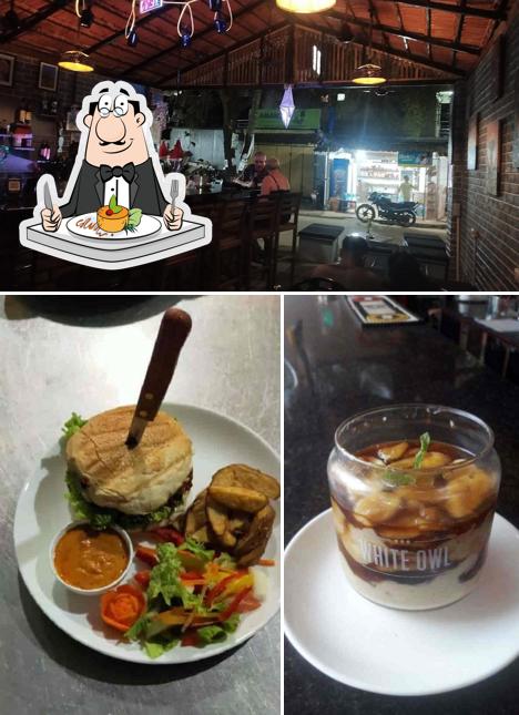 The restaurant's food and interior