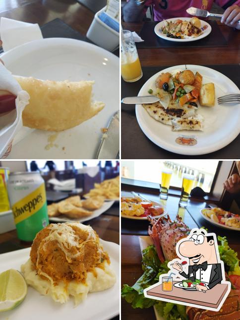 Platos en Restaurante Siri da Ilha