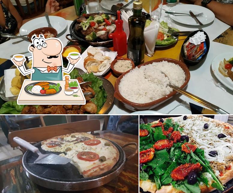 Comida em Varanda Restaurante Pizza Bar