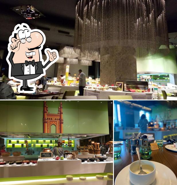 Take a seat at one of the tables at Nook