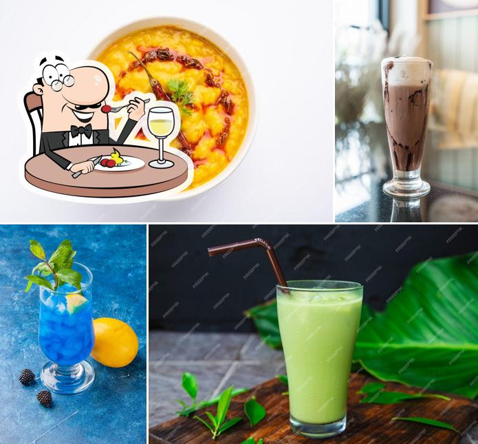 Chocolate mousse at Cafe under 99