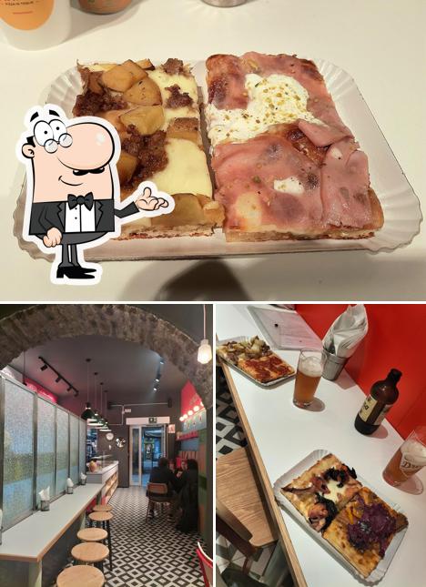 La immagine della interni e cibo di Pizzeria "Trancio" di Viale Venti Settembre