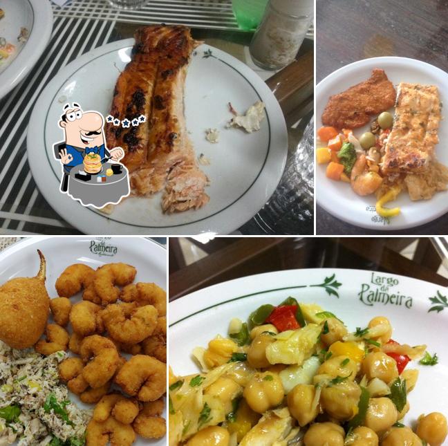 Platos en Restaurante Largo da Palmeira