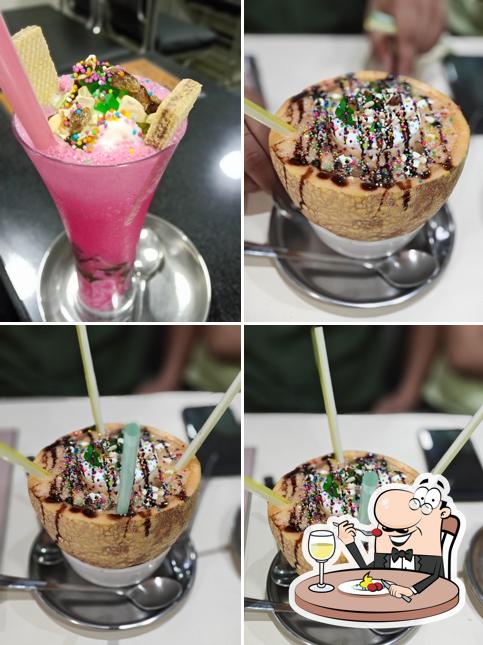 Ice cream at Babaji Cold Drinks