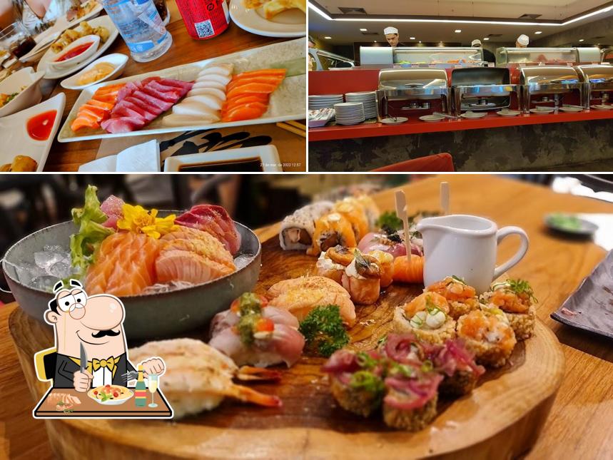 Platos en Benkei Asiático