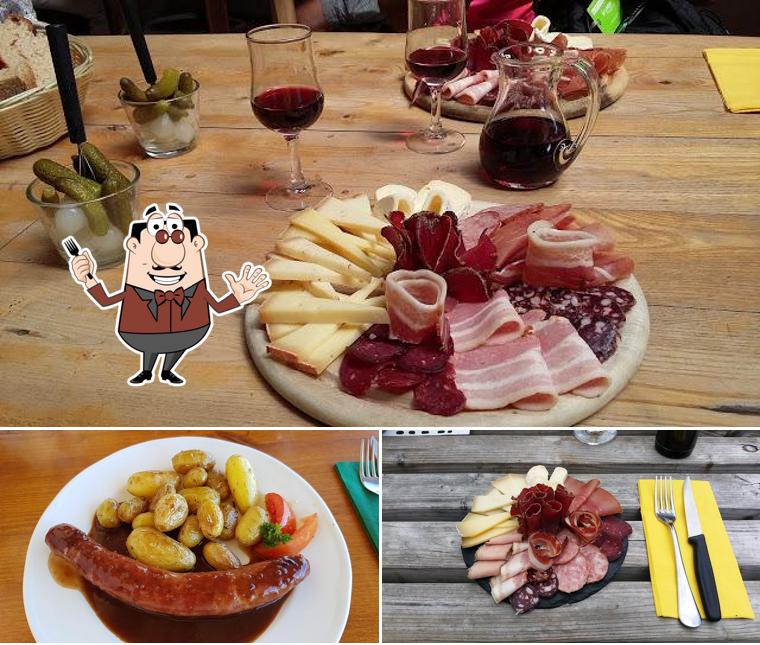 Cibo al Chalet du Pré-aux-Veaux