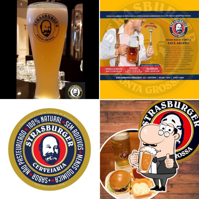 Você pode tomar um copo de cerveja leve ou escura