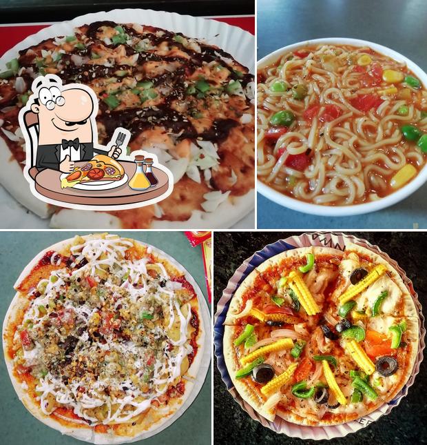 Get pizza at Tea Post