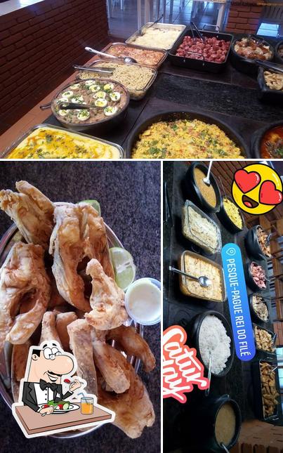 Platos en Rei do File Pesqueiro e Resturante